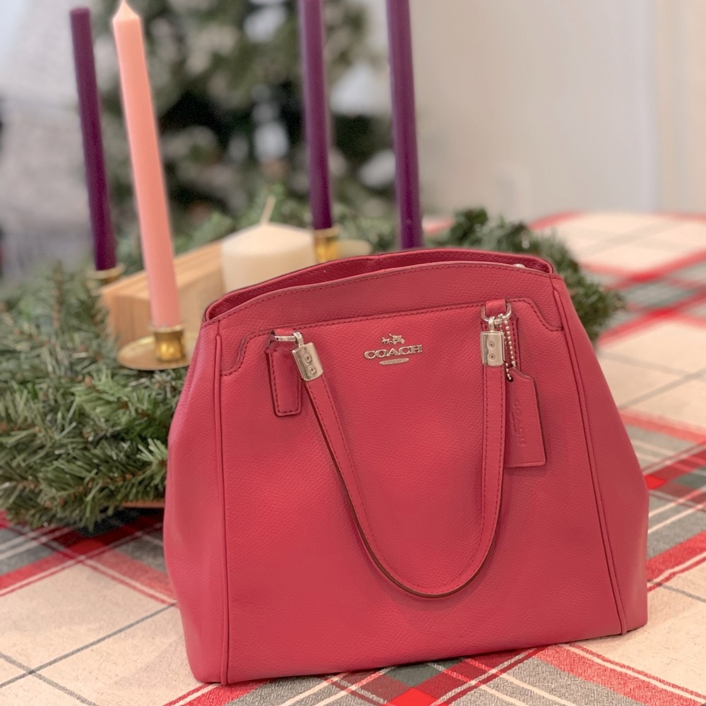 Berry Pink Coach Bag